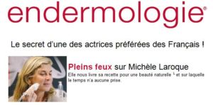 Actualité Endermologie : Pleins feux sur Michèle Laroque