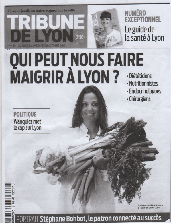 Presse - La Tribune de Lyon : Qui peut nous faire maigrir à Lyon ?
